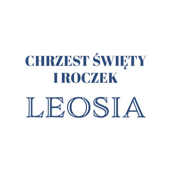 napis chrzest święty i roczek styl retro (2) Napis Chrzest i Roczek w stylu retro
