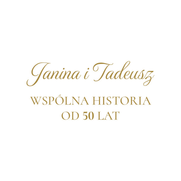 Naklejka na rocznice wspólna historia