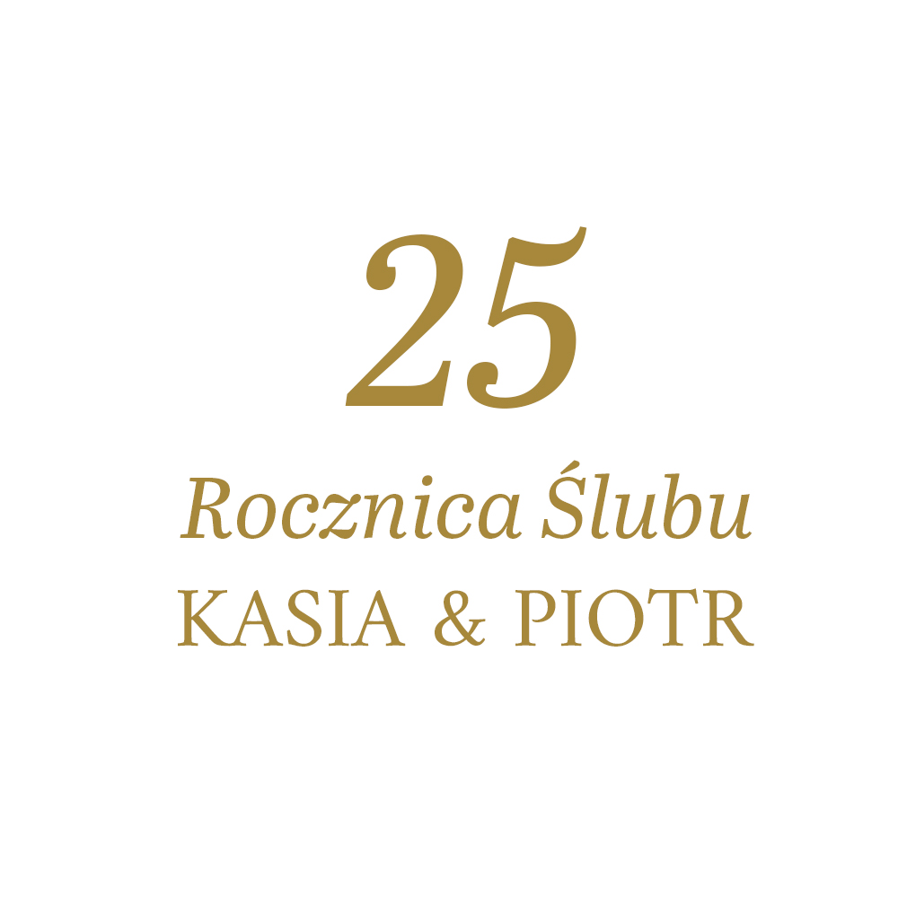 Naklejka rocznica ślubu z liczbą - obrazek 2
